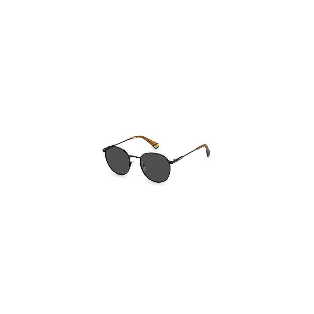 Polaroid Black Metal Sunglasses