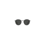 Polaroid Black Metal Sunglasses