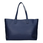 Roberto Cavalli Blue Leather Shoulder Bag