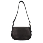 Roberto Cavalli Black Leather Shoulder Bag