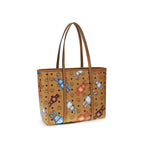 MCM Brown Fabric Shoulder Bag
