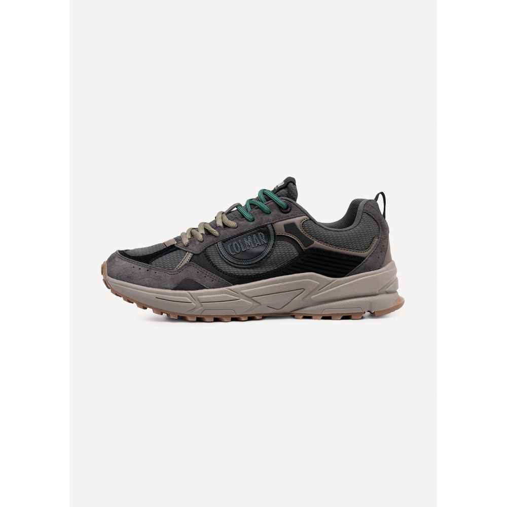 Colmar Black Polyester Athletic Sneakers