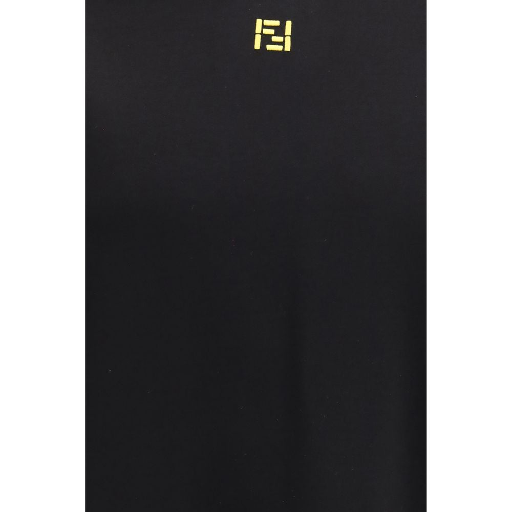 Fendi Black Cotton T-Shirt