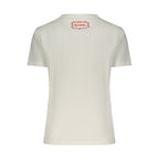Desigual White Cotton Women T-Shirt