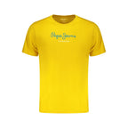 Pepe Jeans Giallo Cotton Men T-Shirt
