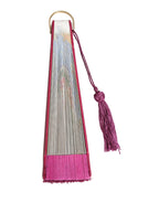 Dolce & Gabbana Multicolor Scenery Decorative Folding Tassel Hand Fan