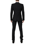 Dolce & Gabbana Dark Blue MARTINI 2 Buttons 3 Piece  Suit