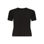Guess Jeans Black Cotton Women T-Shirt