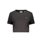 Guess Jeans Black Cotton Women T-Shirt