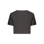 Guess Jeans Black Cotton Women T-Shirt