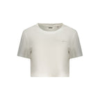 Guess Jeans White Cotton Women T-Shirt