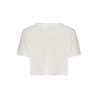 Guess Jeans White Cotton Women T-Shirt