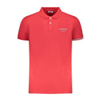 Iceberg Red Cotton Mens Polo Shirt