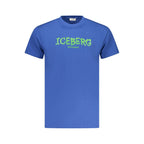 Iceberg Blue Cotton Men's T-Shirt