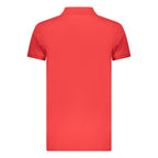 Iceberg Red Cotton Polo Shirt