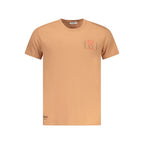 Iceberg Marrone Cotton Men T-Shirt