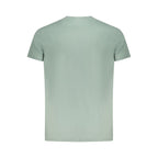 Iceberg Verde Cotton Men T-Shirt