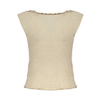 Desigual Beige Viscosa Woman Tank