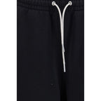 Alexander Wang Black Cotton Athletic Pants