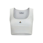 Vivienne Westwood White Cotton Tank Tops
