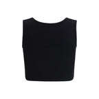Vivienne Westwood Black Cotton Sleeveles T-Shirt