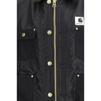 Sacai Black Cotton Bomber