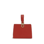 Ferragamo Multicolor Calf Leather Bos Taurus Clutch Bag