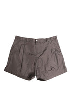 Dolce & Gabbana Brown Nylon Stretch Men Swim Shorts Swimwear
