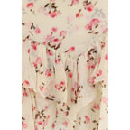Marant Etoile Beige Viscose Mini Skirt
