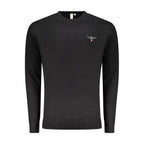 Accademia Militare Black Cotton Men's Sweater