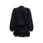 Marant Etoile Black Cotton Casual Dress