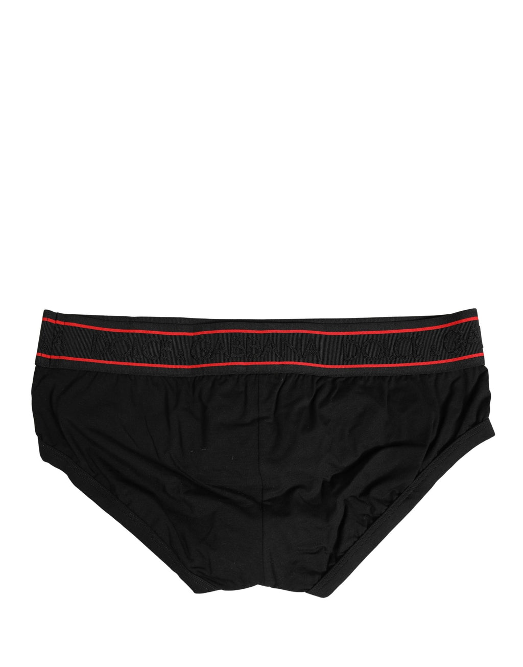 Dolce & Gabbana Black Logo Waistband Brando Brief Underwear