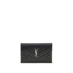 Saint Laurent Black Calf Leather Bos Taurus Shoulder Bag