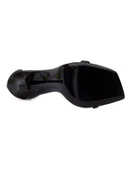 Jimmy Choo Black Leather Verity 100 Sandals