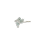 Forte_Forte Blue Fabric Broch