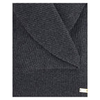 Balmain Gray Wool Sweatshirt