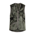 Barbour Bicolor Marabou Sleveless Jacket