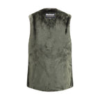 Barbour Bicolor Marabou Sleveless Jacket