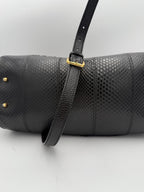Dolce & Gabbana DOLCE & GABBANA Sicily Python and Macramé Handbag