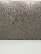 Gucci GUCCI DIONYSUS Hammered Leather Grey Handbag