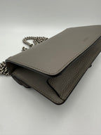 Gucci GUCCI DIONYSUS Hammered Leather Grey Handbag