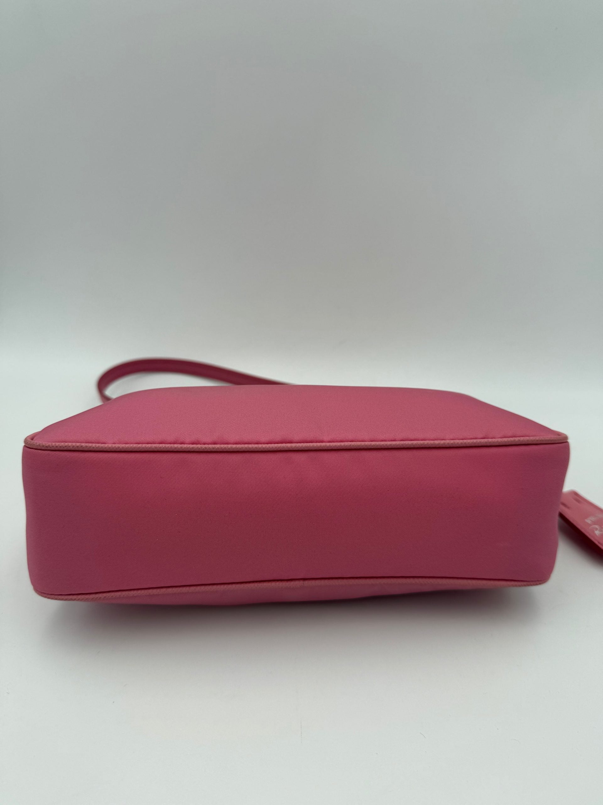 Prada PRADA HOBO Re-Nylon Pink Handbag