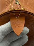 Louis Vuitton LOUIS VUITTON KEEPALL 50 in Brown EPI Leather Handbag