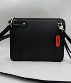Gucci GUCCI GG Hammered Leather Shoulder Bag