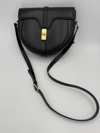Celine CELINE Sac 16 Besace Black Large Bag