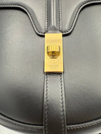 Celine CELINE Sac 16 Besace Black Large Bag