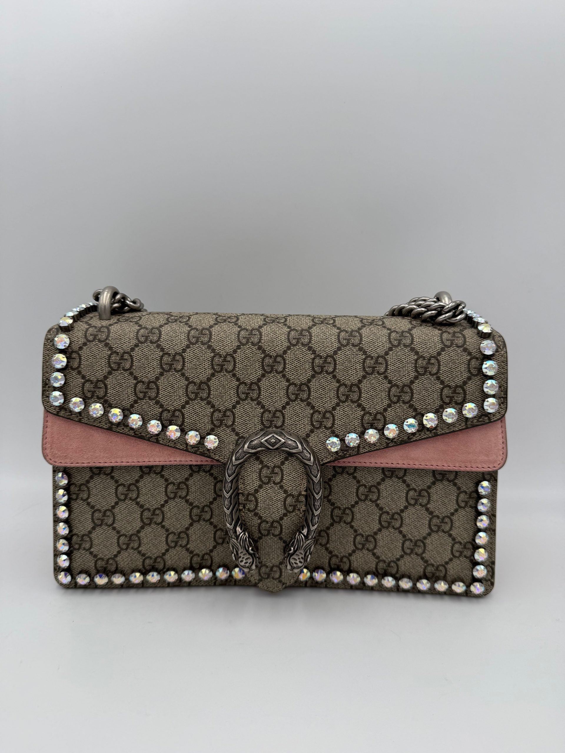 Gucci GUCCI DIONYSUS GG Supreme with Brilliants Handbag