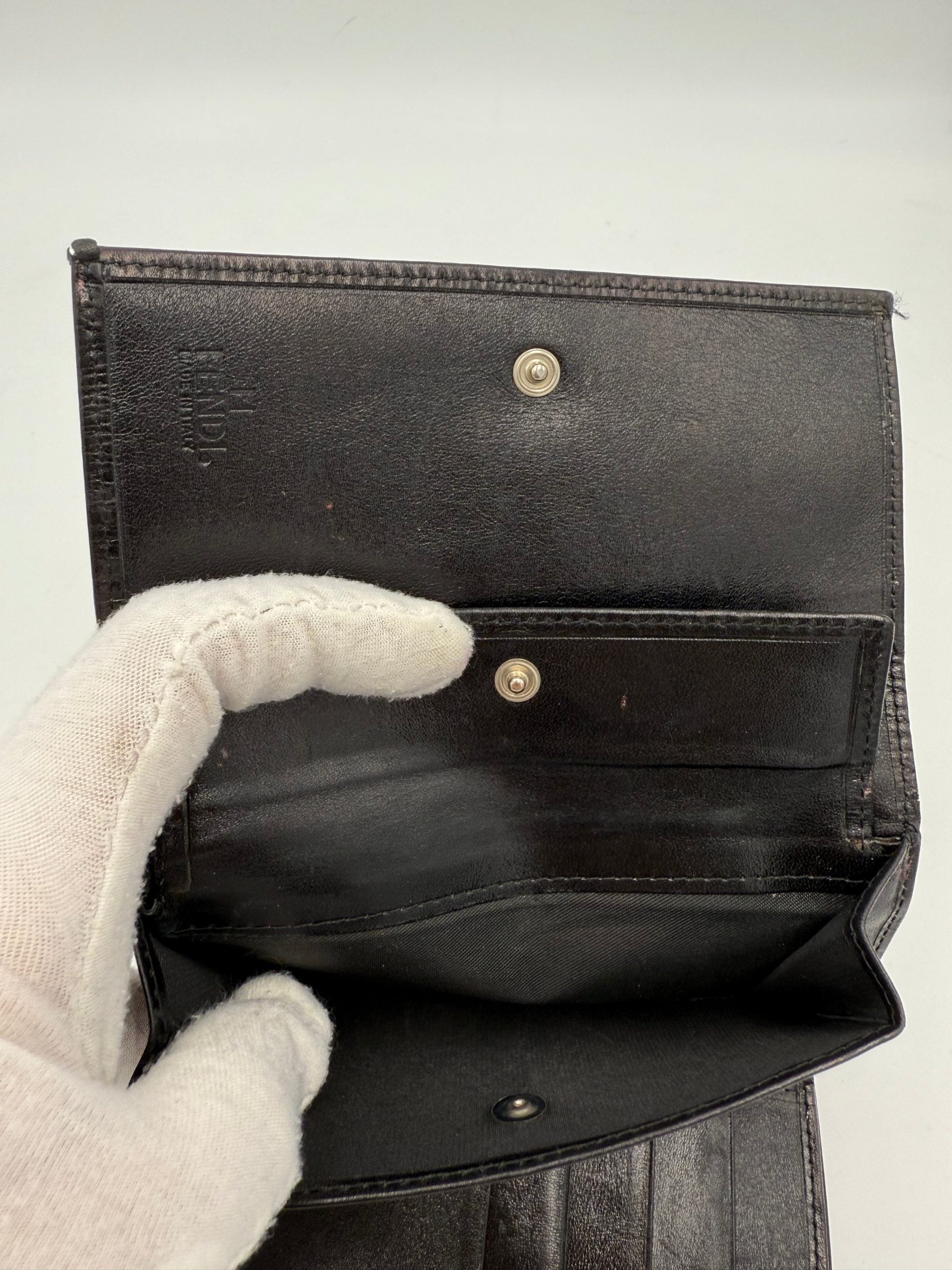 Fendi FENDI FF Zucchino Wallet