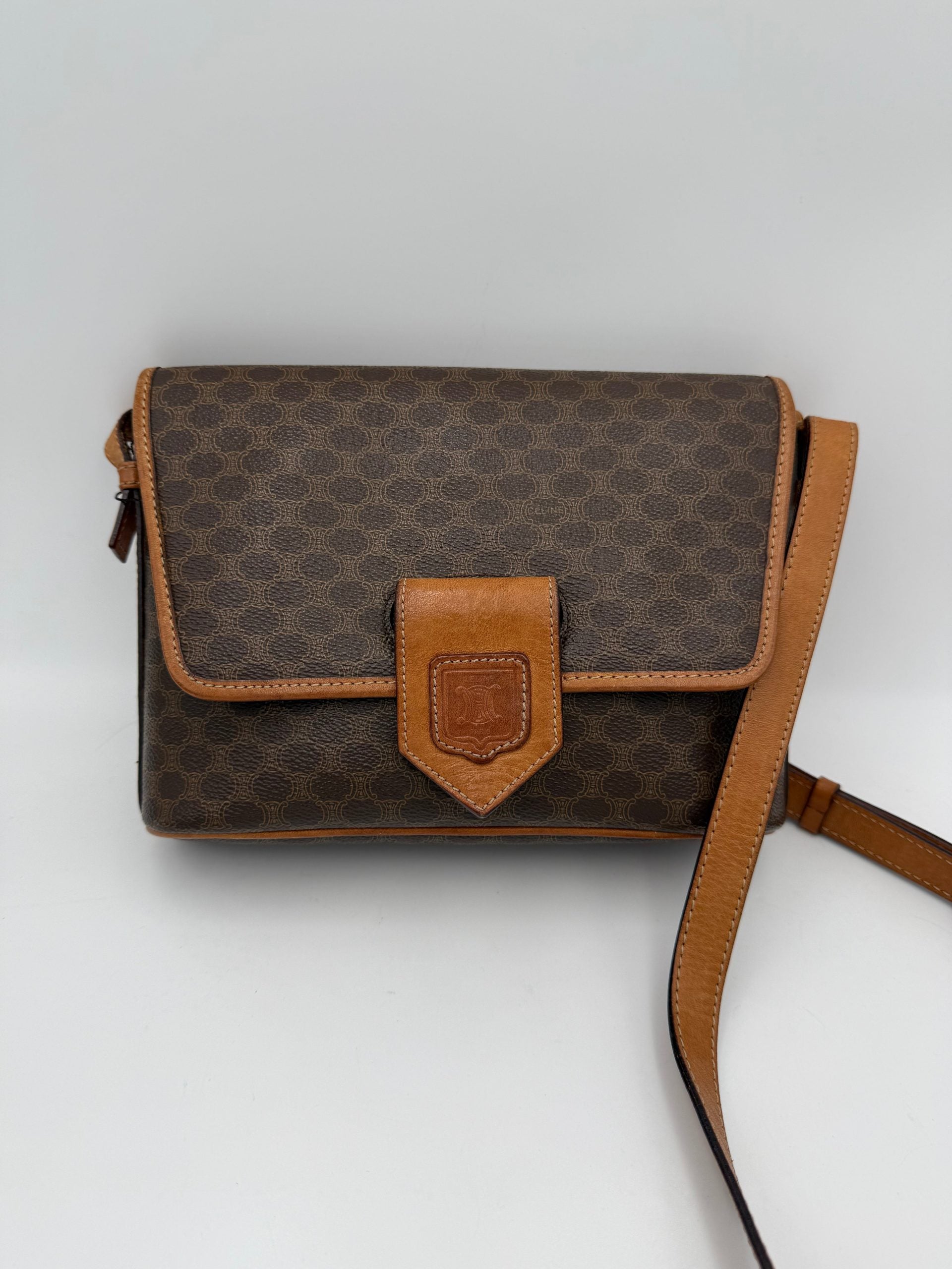 Celine CELINE TRIOMPHE Vintage Monogram Handbag