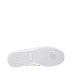 Versace White Leather Sneakers